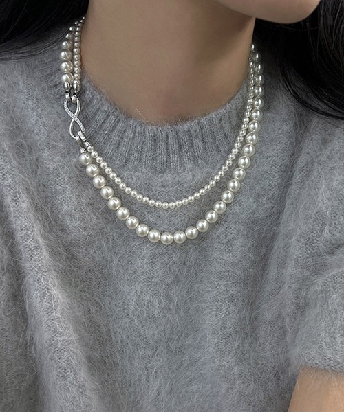 TEN. ネックレス 「ZOZO限定」SILVER925 18KGP バロックネックレス