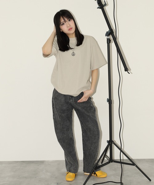 tシャツ 無地 テレコリブ ワイド ワッフル 半袖Tシャツ メンズ レディース | ブランド登録なし | 18