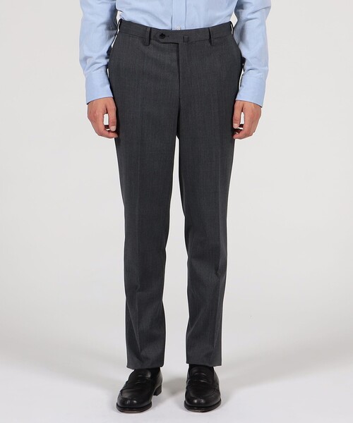 MARK & LONA◇スラックスパンツ/M/ポリエステル/GRY/ml-11w-trsta