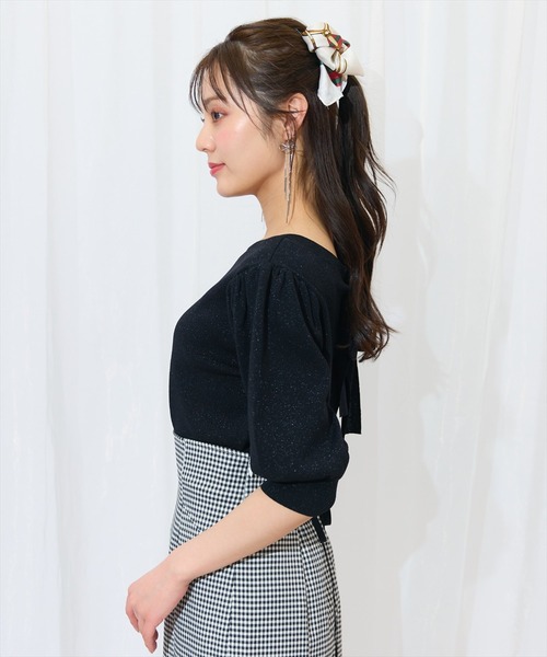 WILLSELECTION（ウィルセレクション） ニット セーター 2WAYリボン