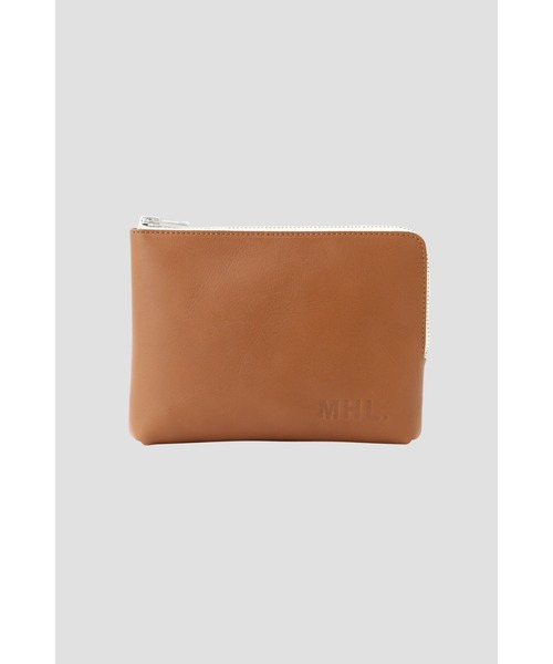 MHL. ポーチ BASIC LEATHER レディース メンズ : ZOZOTOWN Yahoo