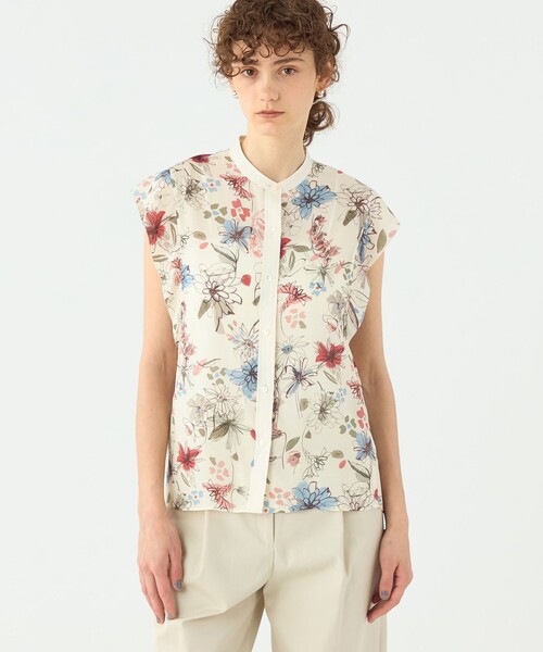 TOMORROWLAND collection ブラウス シャツ トリビュートフラワー
