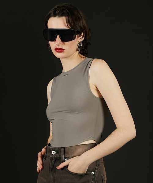 スキューバノースリボディースーツ / Scuba Sleeveless Bodysuit レディース