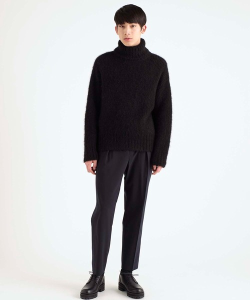 「CITY」 タートルネックニット 2 ライトブルーグレー メンズ_画像2