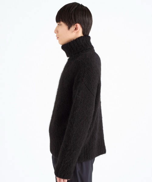 「CITY」 タートルネックニット 2 ライトブルーグレー メンズ_画像4