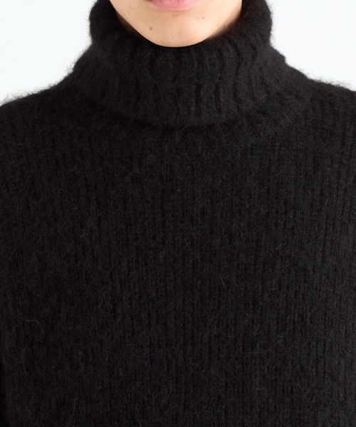 「CITY」 タートルネックニット 2 ライトブルーグレー メンズ_画像6