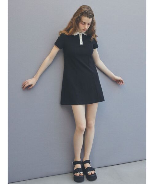 CALNAMUR（カルナムール） ワンピース BACK OPEN POLO OP/バック