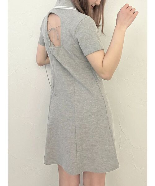 CALNAMUR（カルナムール） ワンピース BACK OPEN POLO OP/バック