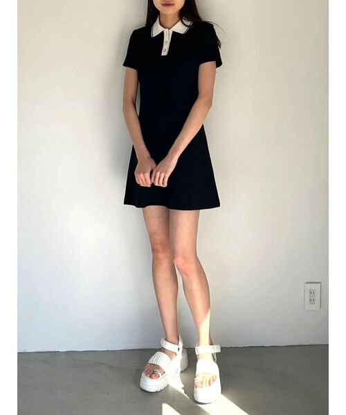 CALNAMUR（カルナムール） ワンピース BACK OPEN POLO OP/バック