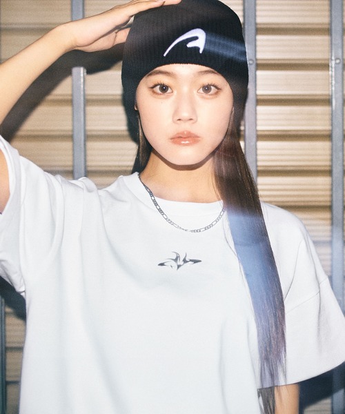 tシャツ ヴィンテージライクボックスシルエット短丈プリントT