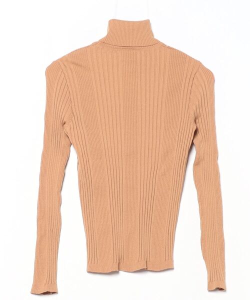 GUCCI グッズ　　タートルネックニット　　ベージュ　Mサイズ GUCCI（グッチ） ストライプ柄タートルネックニット M ベージュ