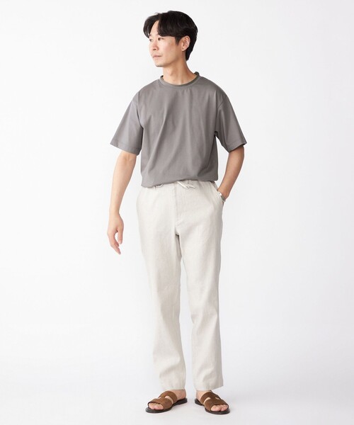 SHIPS: COOLMAX(R) ロールネック ソリッド Tシャツ SHIPS tシャツ SHIPS: COOLMAX(R) ロールネック ソリッド T