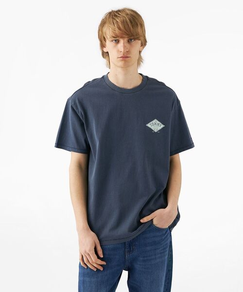 TOMMY JEANS（トミー・ジーンズ） tシャツ リラックスバーシティ 