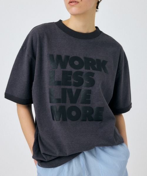 tシャツ SLOGAN BIG Tシャツ レディース