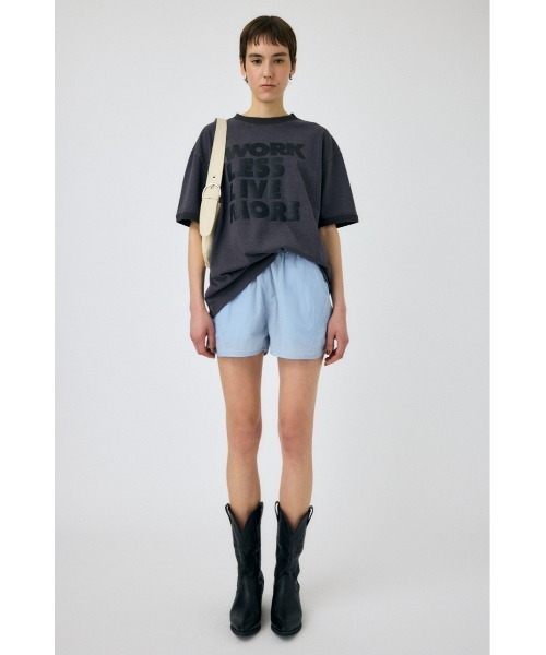 MOUSSY tシャツ SLOGAN BIG Tシャツ レディース : ZOZOTOWN