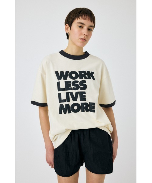 【入手困難】MOUSSY SLOGAN BIG Tシャツ MOUSSY tシャツ SLOGAN BIG Tシャツ レディース : ZOZOTOWN