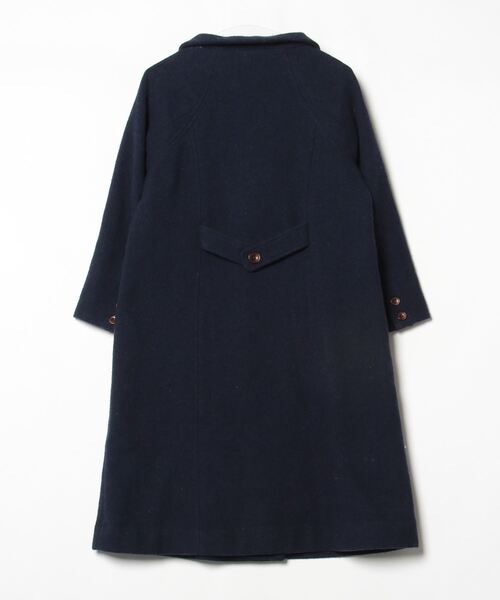「REAC」 チェスターコート 1 ネイビー レディース_画像2