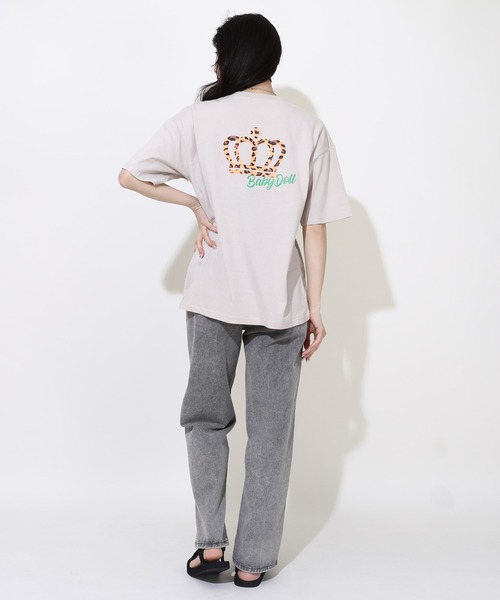 BABYDOLL（ベビードール） tシャツ 「綿100％」 親子お揃い ヒョウ柄