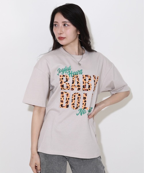 BABYDOLL（ベビードール） tシャツ 「綿100％」 親子お揃い ヒョウ柄