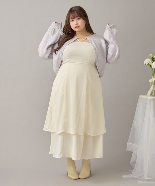 Louiosy（ルオシー） ワンピース 「Louiosy」「大きいサイズ」プレート