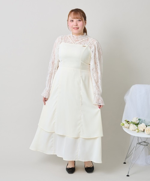 Louiosy（ルオシー） ワンピース 「Louiosy」「大きいサイズ」プレート