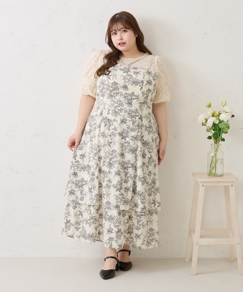 Louiosy（ルオシー） ワンピース 「大きいサイズ」プレート付き