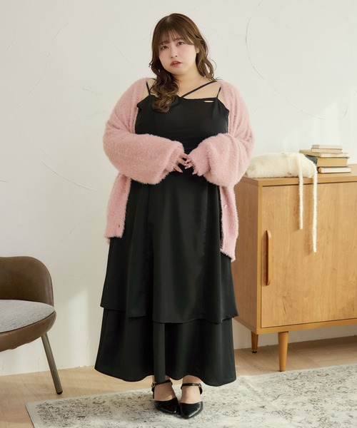 Louiosy（ルオシー） ワンピース 「大きいサイズ」プレート付き