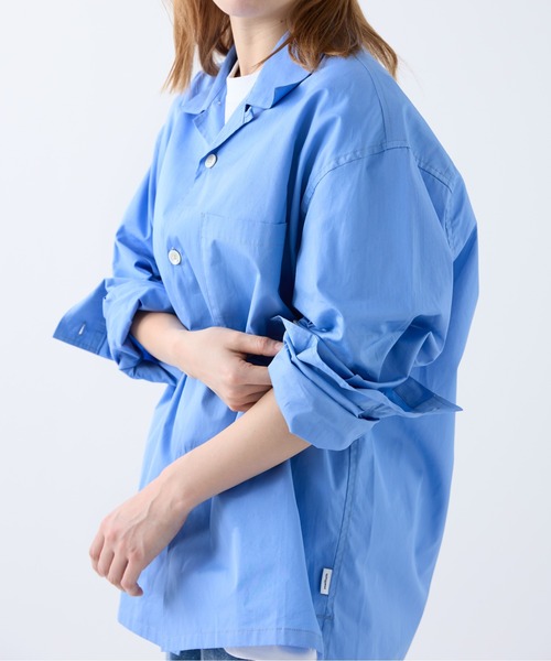 【限定色】 OVY THOMAS MASON 開襟シャツ THOMAS MASON OPEN COLLAR SHIRT