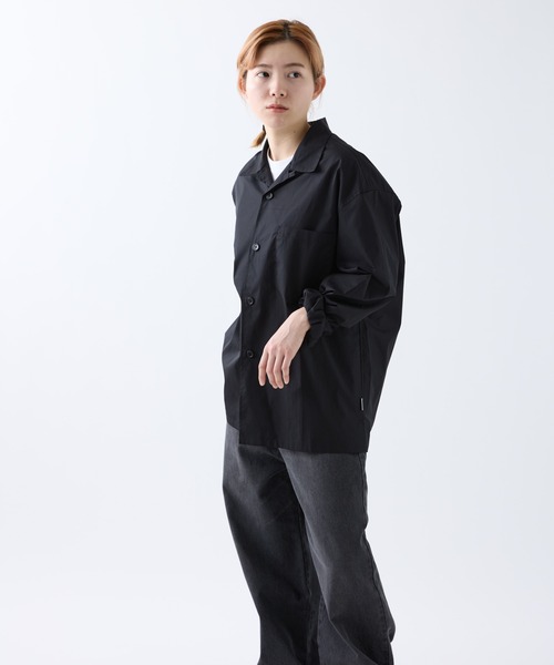 meltum シャツ THOMAS MASON OPEN COLLAR SHIRT / トーマス