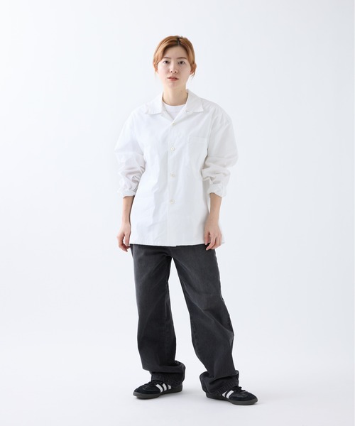THOMAS MASON トーマスメイソン　オープンカラー　半袖シャツ meltum シャツ THOMAS MASON OPEN COLLAR SHIRT / トーマス