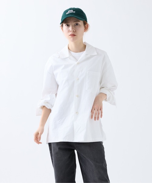 【限定色】 OVY THOMAS MASON 開襟シャツ meltum シャツ THOMAS MASON OPEN COLLAR SHIRT / トーマス
