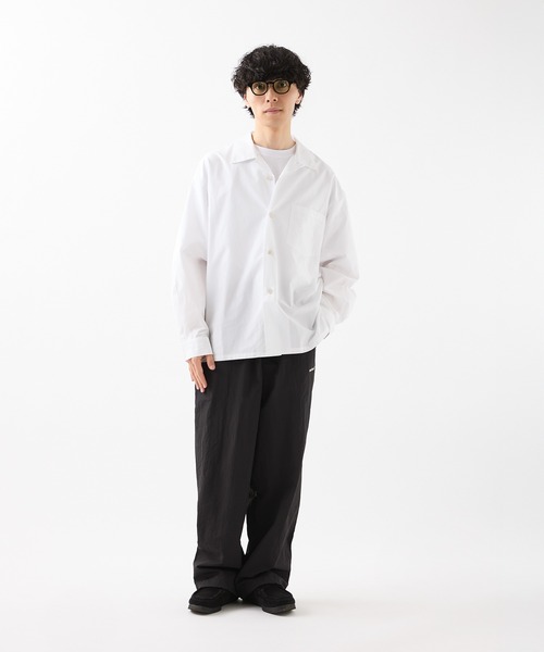 【限定色】 OVY THOMAS MASON 開襟シャツ THOMAS MASON OPEN COLLAR SHIRT