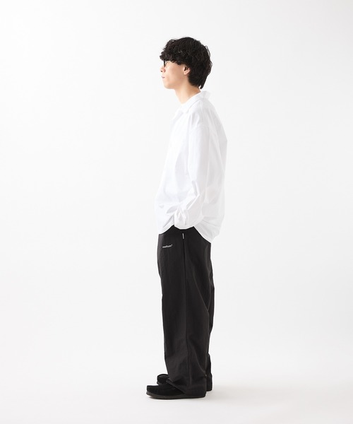 meltum シャツ THOMAS MASON OPEN COLLAR SHIRT / トーマス
