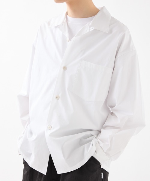【限定色】 OVY THOMAS MASON 開襟シャツ THOMAS MASON OPEN COLLAR SHIRT