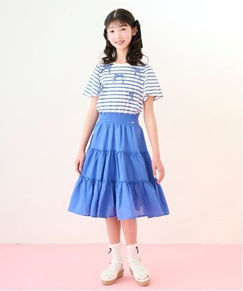 mezzo piano Junior（メゾピアノ ジュニア） ワンピース リボン