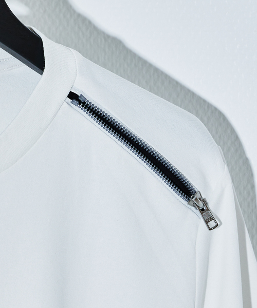 5351 POUR LES HOMMES tシャツ ジップ 半袖 Tシャツ メンズ レディース 