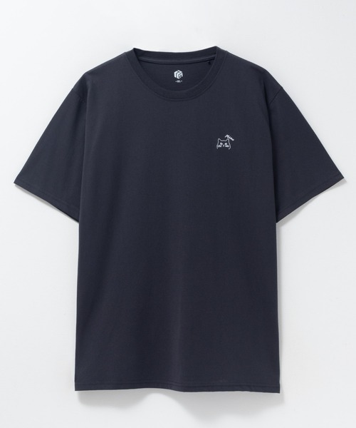 tシャツ T-GRAPHICS アニマル刺繍半袖Tシャツ メンズ