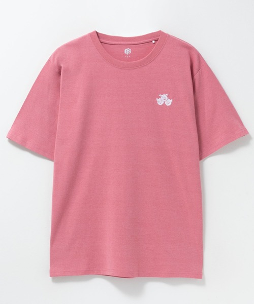 tシャツ T-GRAPHICS アニマル刺繍半袖Tシャツ メンズ