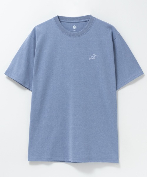 tシャツ T-GRAPHICS アニマル刺繍半袖Tシャツ メンズ