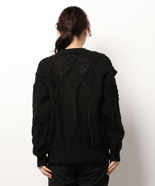 「merry jenny」 長袖ニット FREE ブラック レディース_画像5