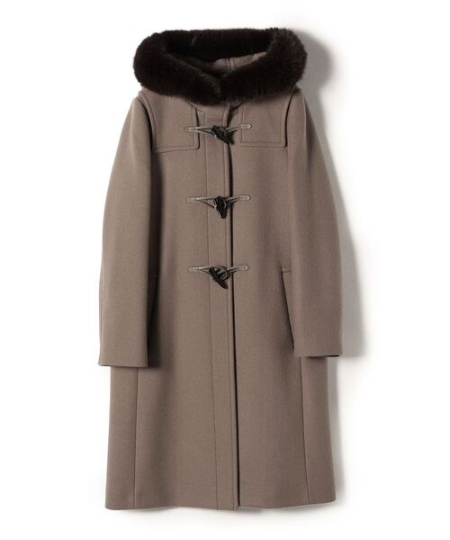 SHIPS（シップス） ダッフルコート 38 ライトブルー レディース