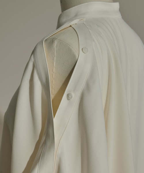 ブラウス シャツ バックタフタスリーブレスシャツ / Back Taffeta  Sleeveless Shirt レディース IRENE ブラウス シャツ バックタフタスリーブレスシャツ / Back