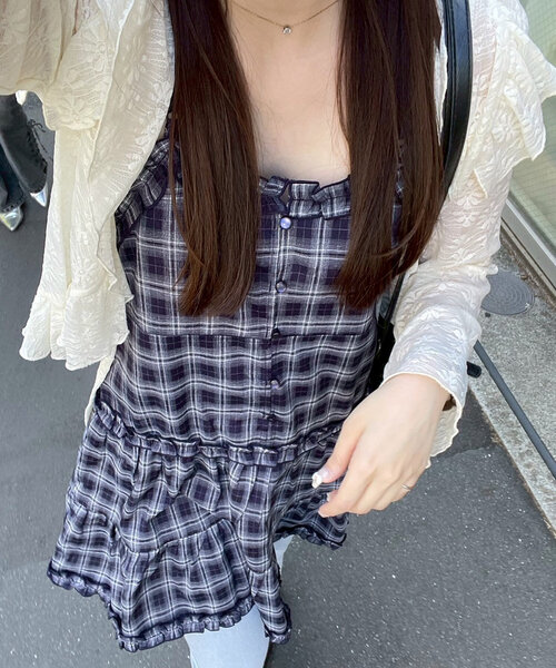 continuer de NICE CLAUP ワンピース 「@_chipi2xセレクト」キャミ