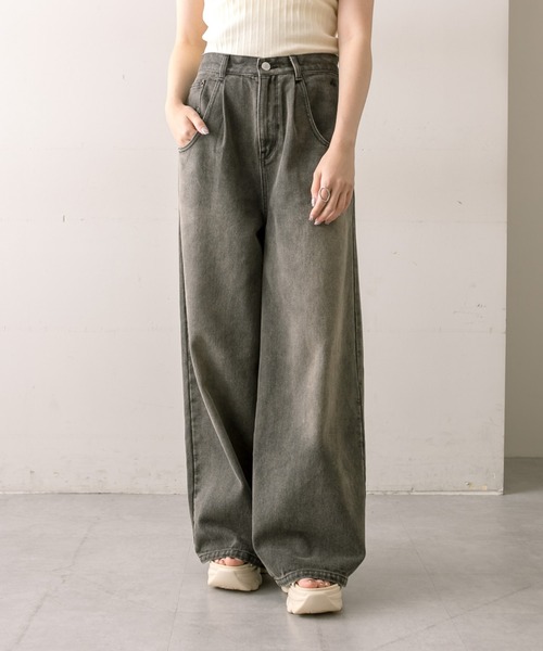[mline] Denim брюки 2 черный женский 