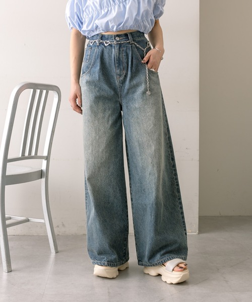 [mline] Denim брюки 2 черный женский 