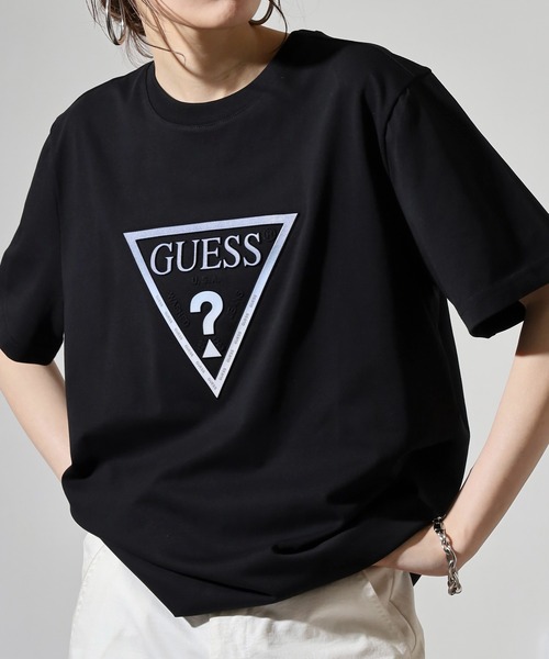 GUESS tシャツ MEN'S S/SLV TEE SHIRT Tシャツ メンズ