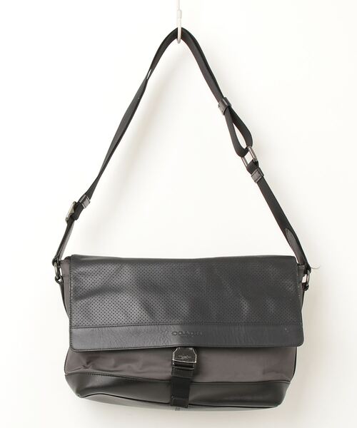 coach メンズバッグ　ショルダーバッグ　ブラック COACH 「COACH」 ショルダーバッグ - ブラック メンズ