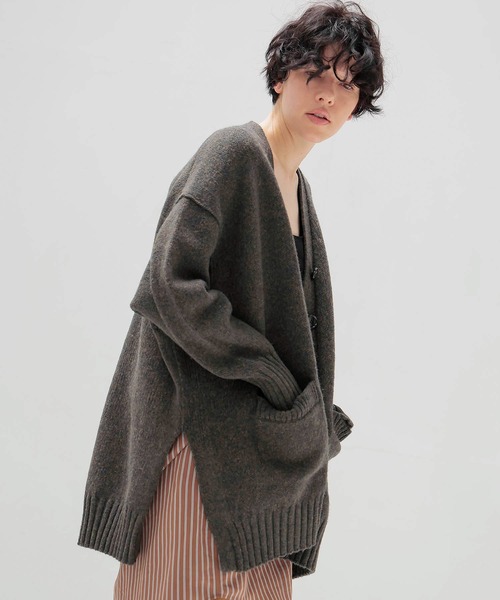 【美品】NOBLE別注 VENIT ヴェニット フーディーカーディガン ラクーン 美品】NOBLE別注 VENIT ヴェニット フーディーカーディガン ラクーン