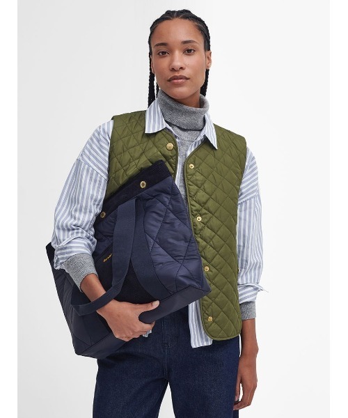 Barbour（バブアー） トートバッグ Healy キルティング トートバッグ