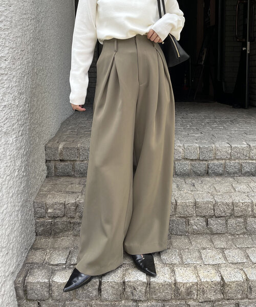 CAPRICIEUX LE'MAGE 「CAPRICIEUX LE'MAGE」 パンツ 38 ベージュ